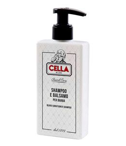 shampoo balsamo barba cella